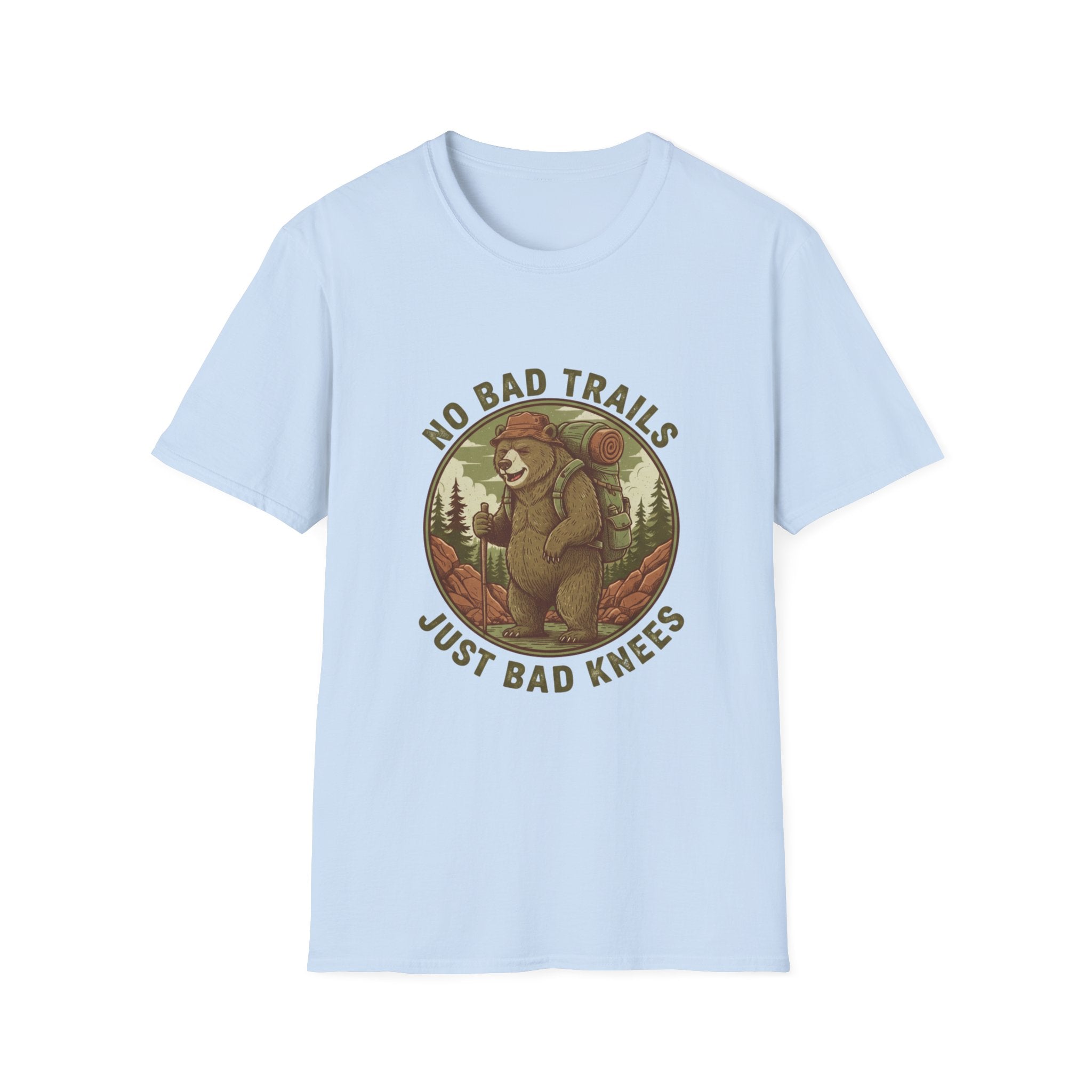 No Bad Trails Just Bad Knees Tee