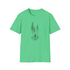 Hiker in Dark Forest T-Shirt