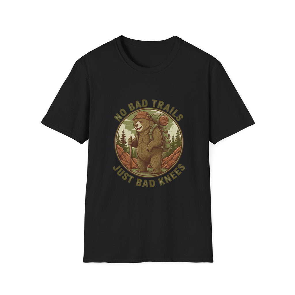 No Bad Trails Just Bad Knees Tee