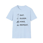 Eat Sleep Hike Repeat Tee