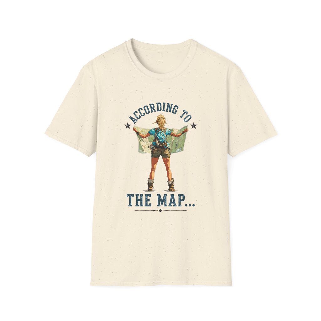 According To The Map T-Shirt