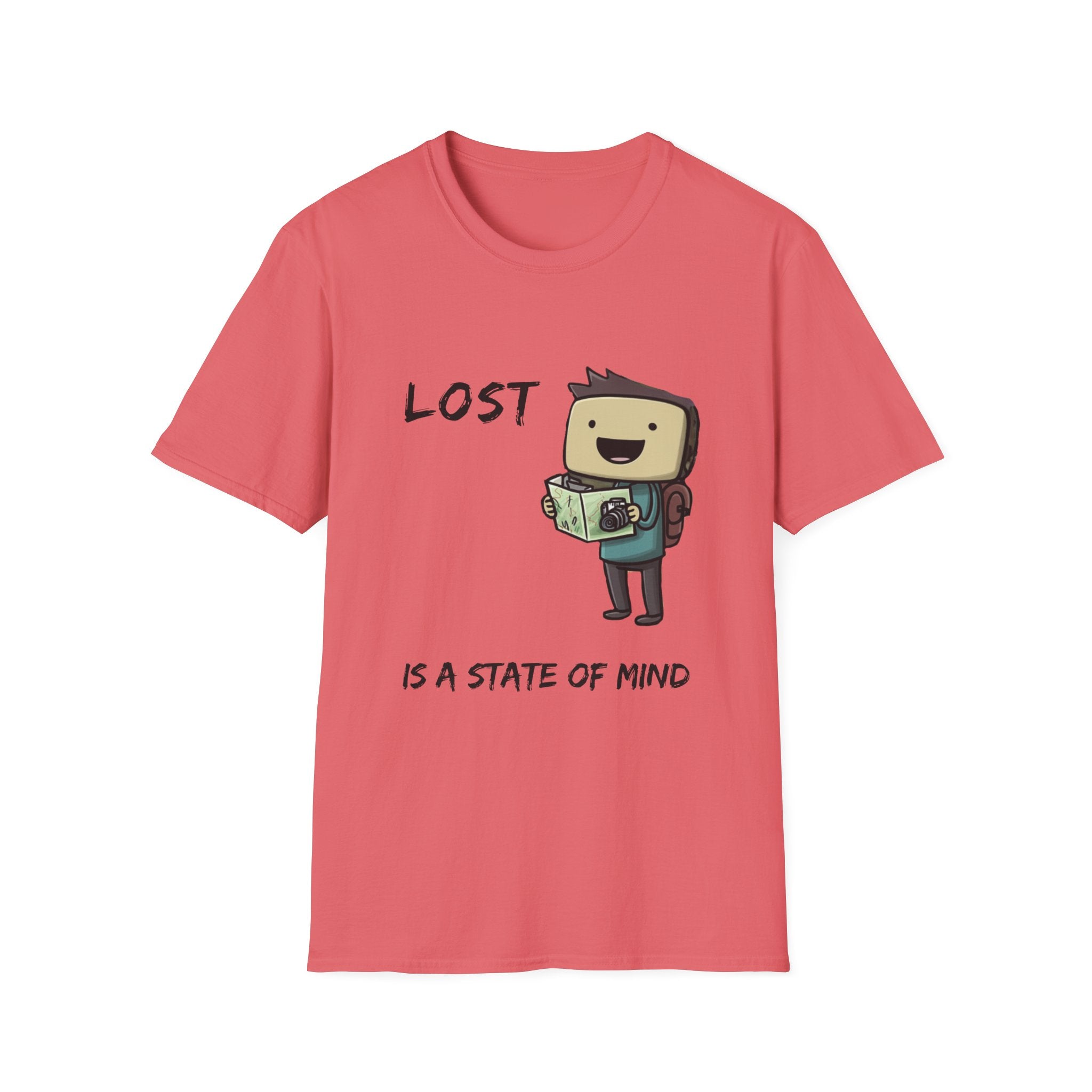 Lost Is A State Of Mind Cartoon Tee