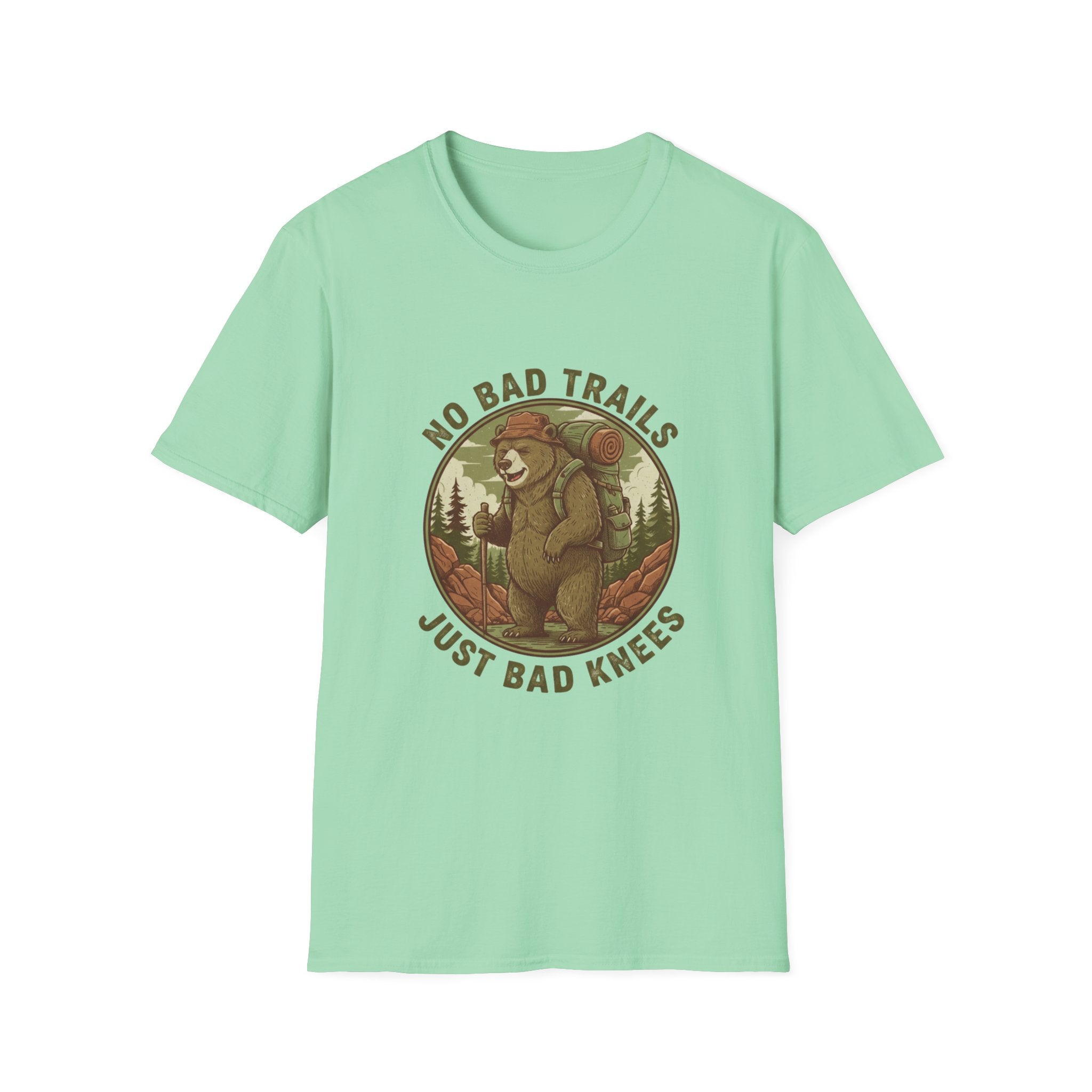 No Bad Trails Just Bad Knees Tee