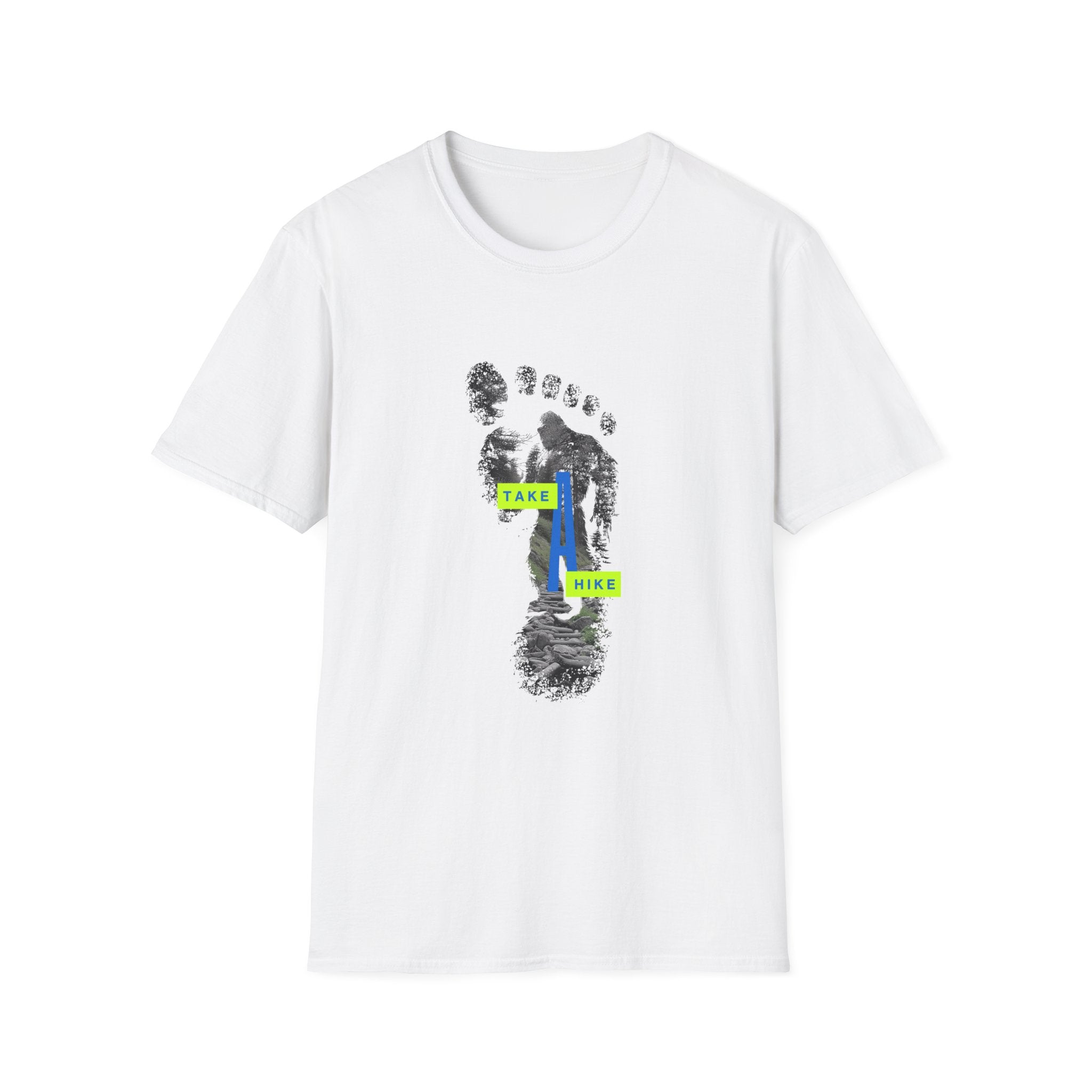 Take A Hike Yeti Print Tee