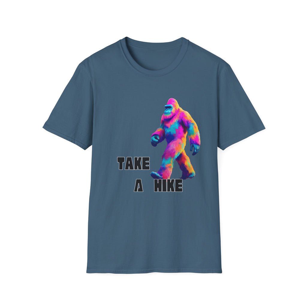 Take A Hike Neon Yeti Tee