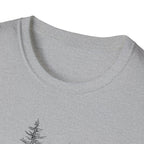 Hiker in Dark Forest T-Shirt