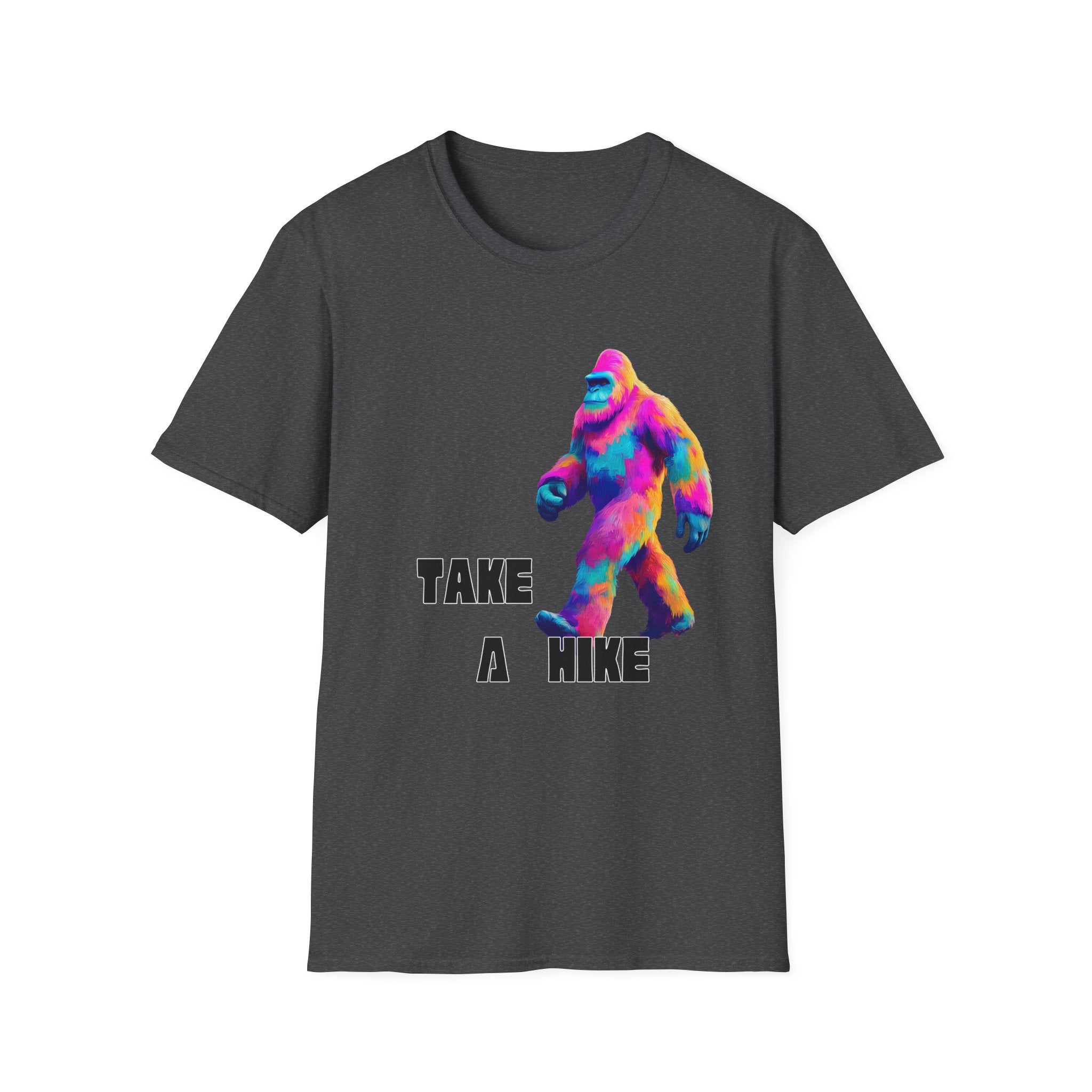 Take A Hike Neon Yeti Tee