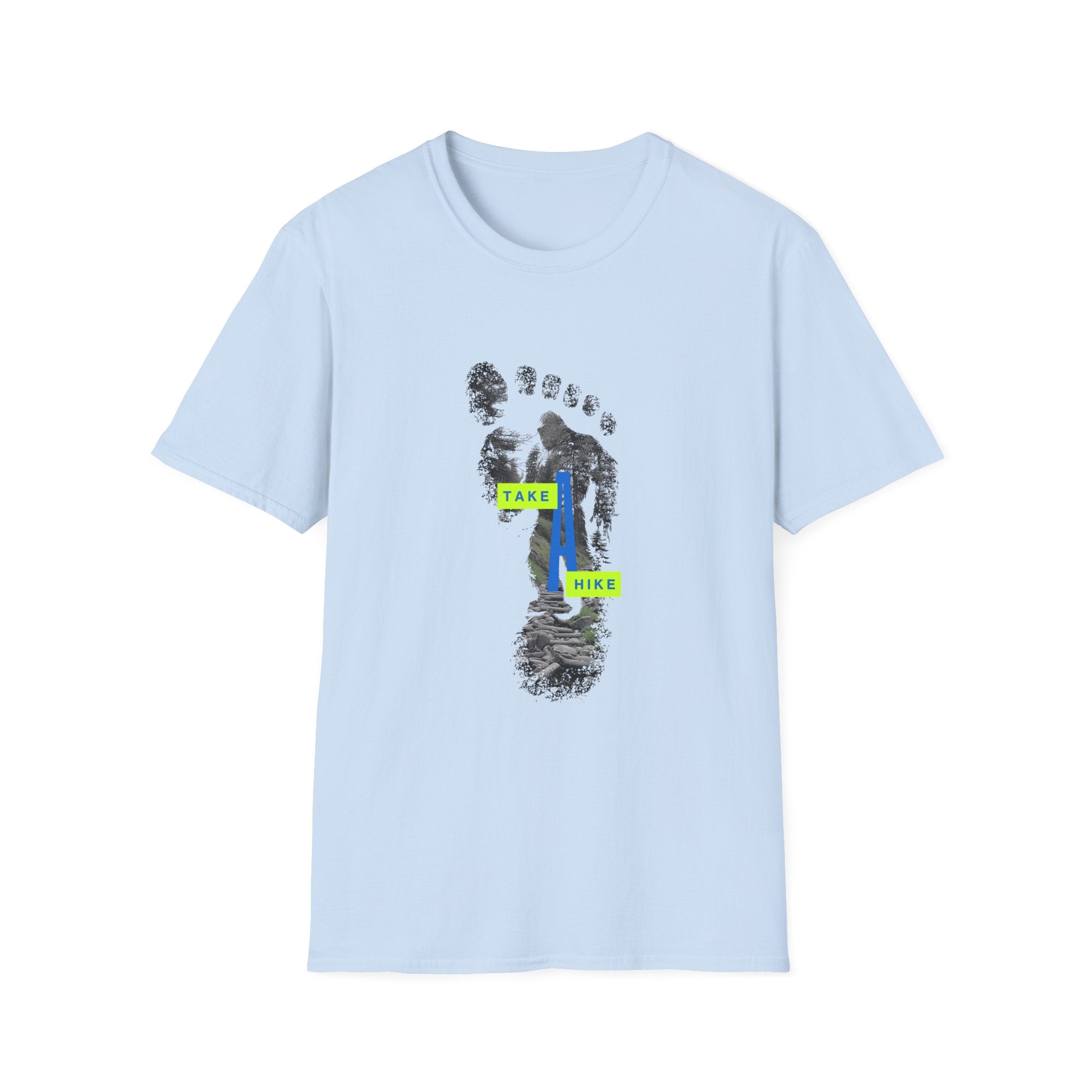 Take A Hike Yeti Print Tee