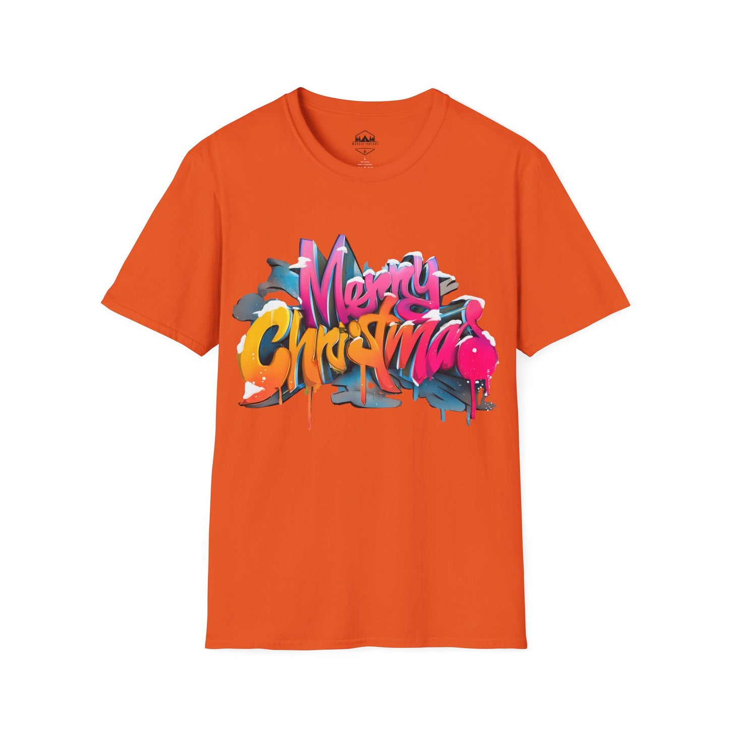 Merry Christmas Graffiti T-Shirt