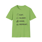 Eat Sleep Hike Repeat Tee