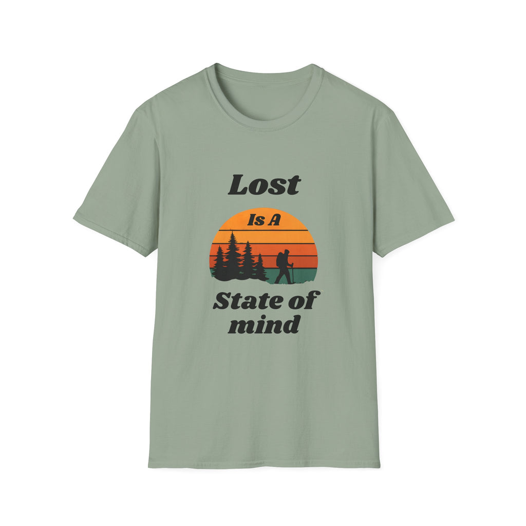 Lost Is A State Of Mind Retro Tee