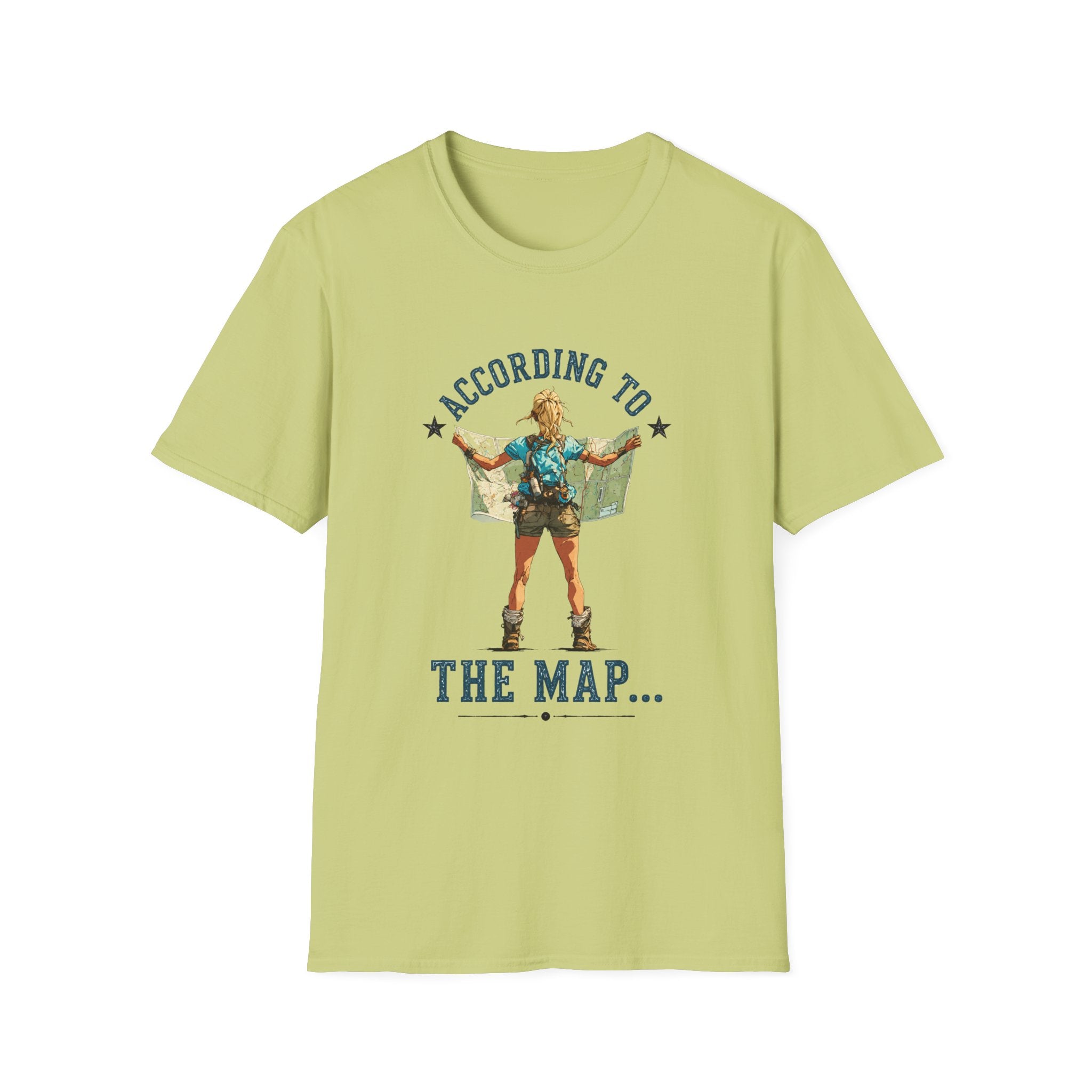 According To The Map T-Shirt