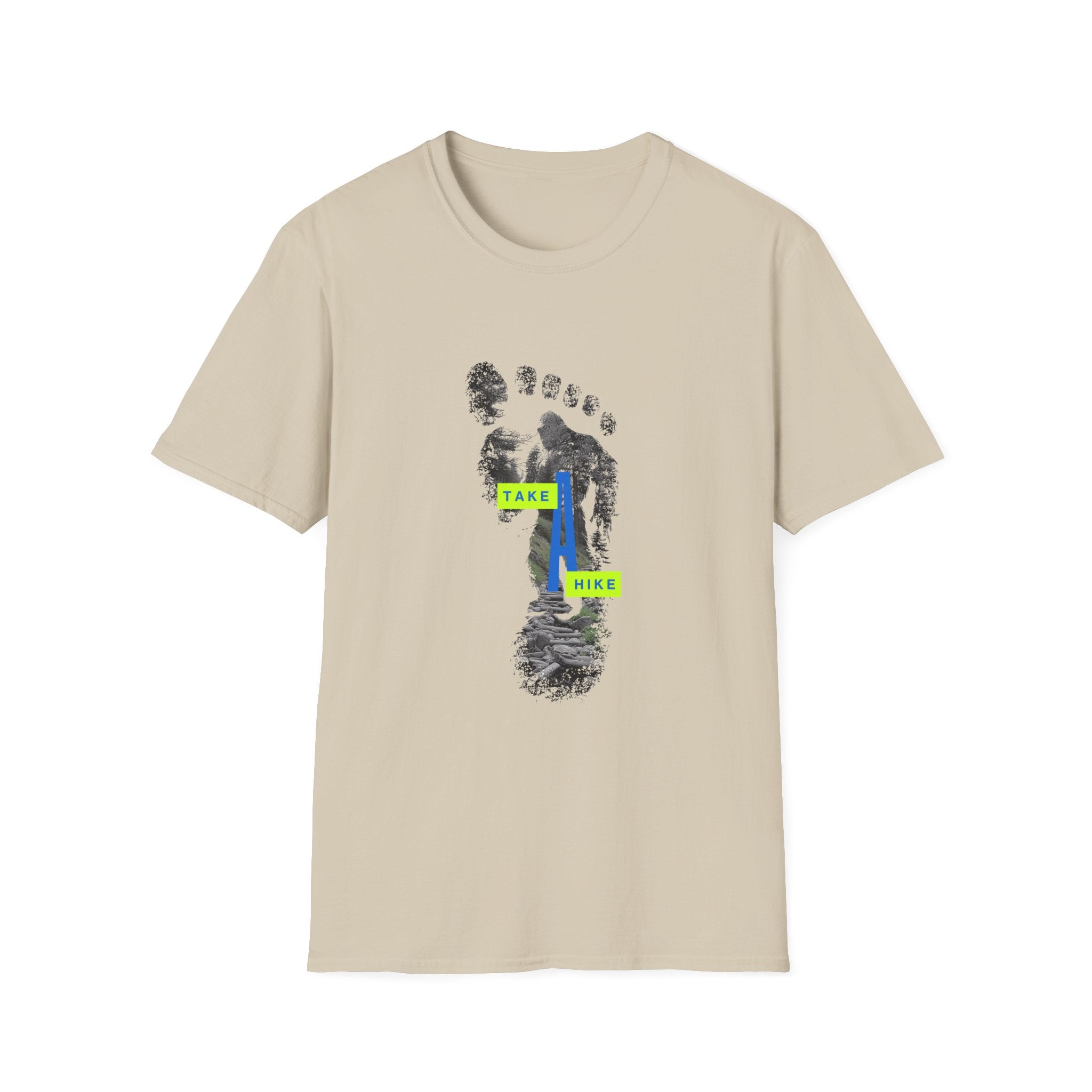 Take A Hike Yeti Print Tee