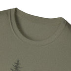 Hiker in Dark Forest T-Shirt