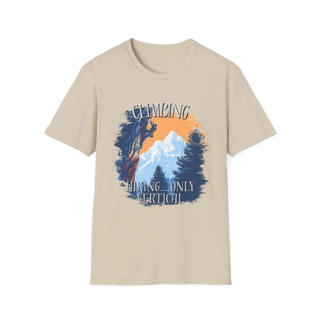 Hiking, Only Vertical Tee