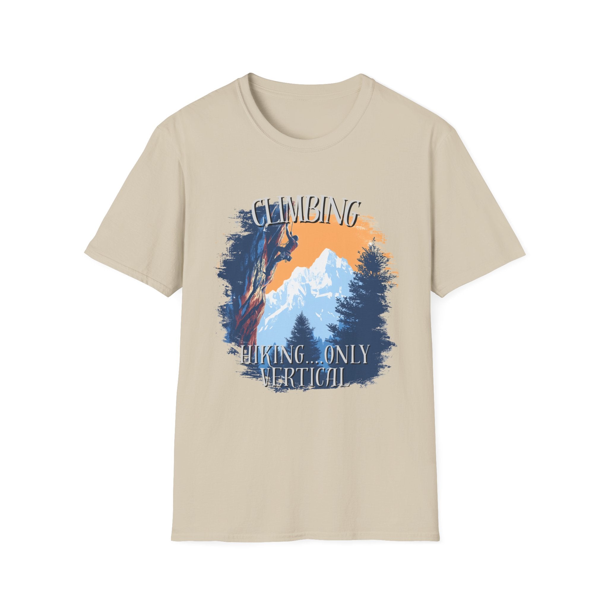 Hiking, Only Vertical Tee