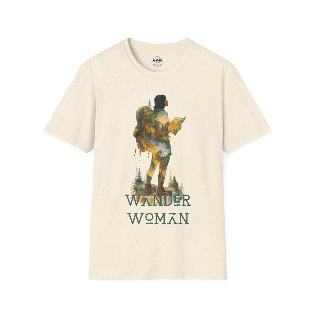 Wander Woman T-Shirt — Female Traveler Graphic Tee