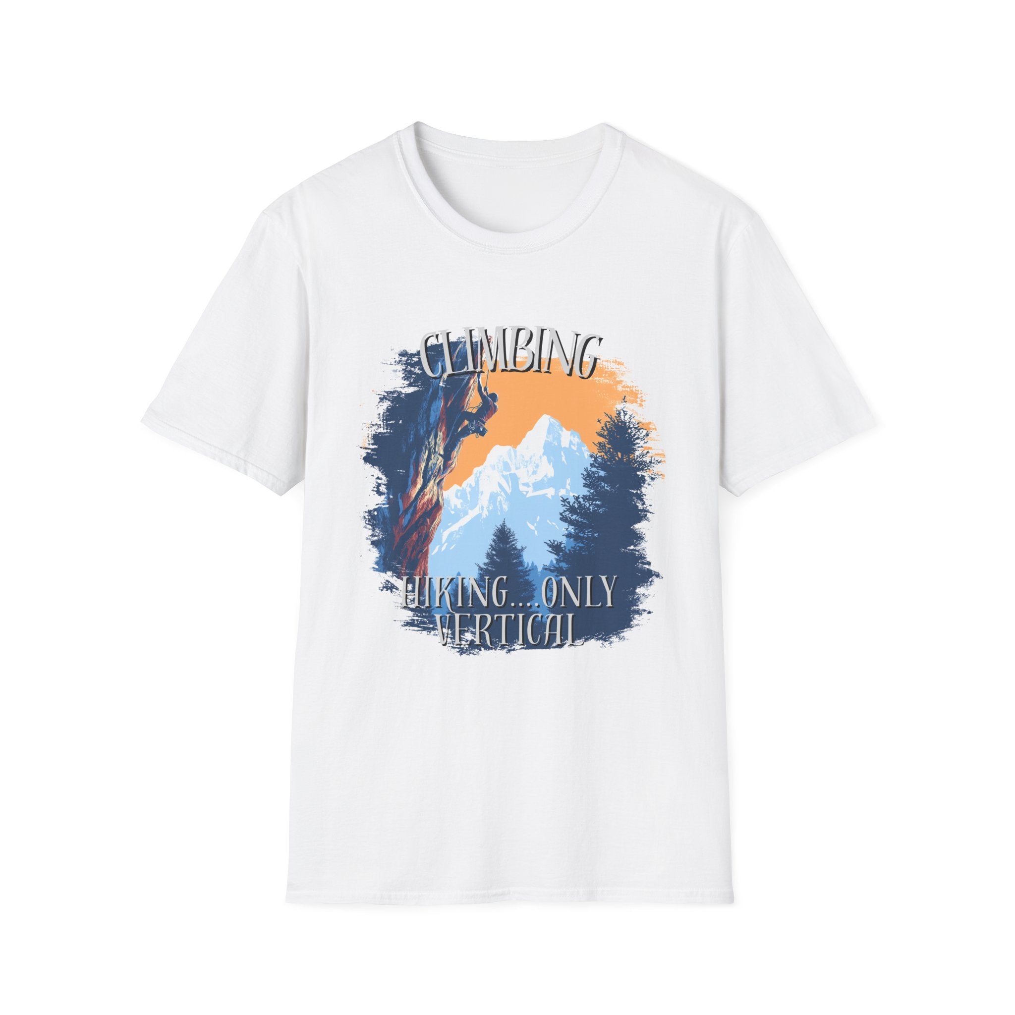 Hiking, Only Vertical Tee