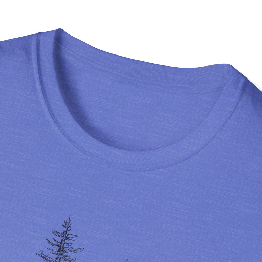 Hiker in Dark Forest T-Shirt