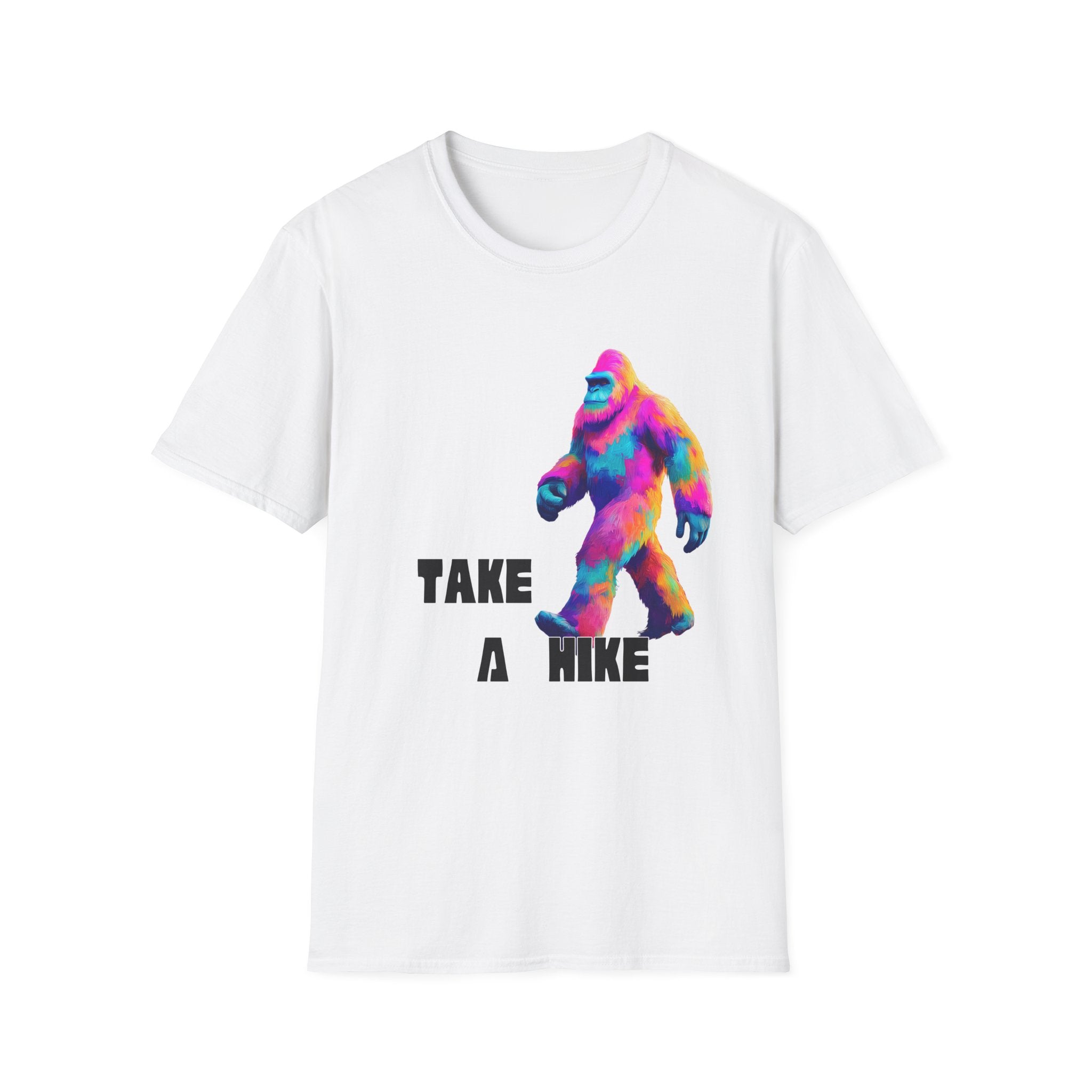 Take A Hike Neon Yeti Tee