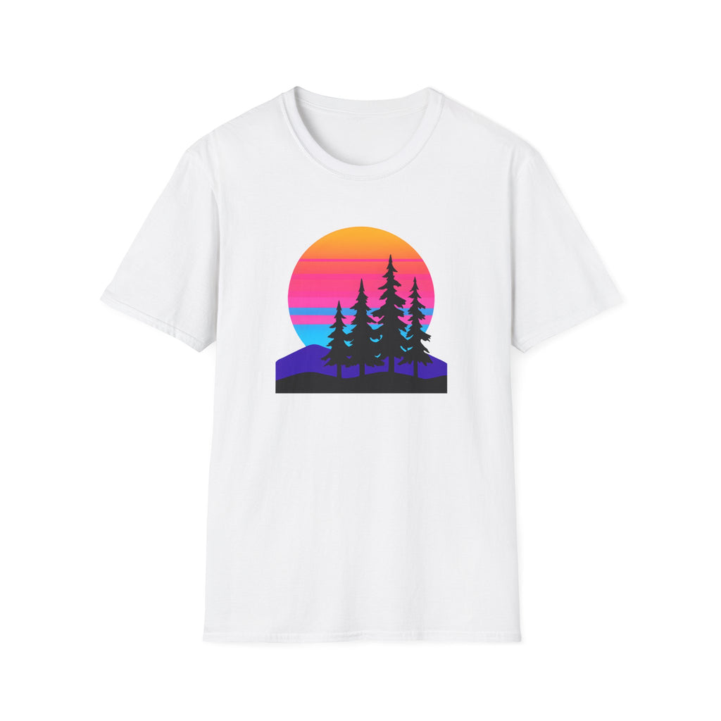 Sunset Pine Silhouettes T-Shirt