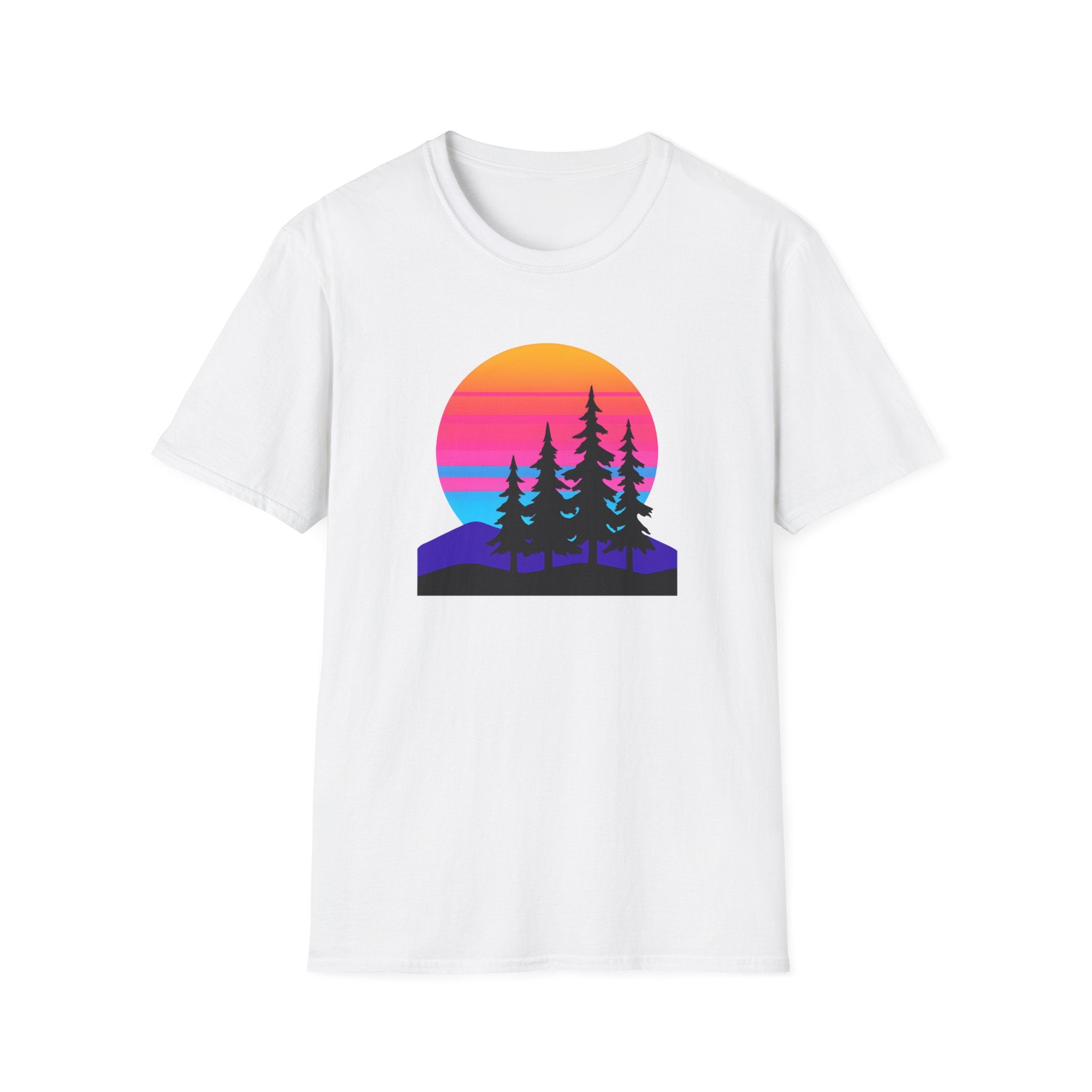Sunset Pine Silhouettes T-Shirt