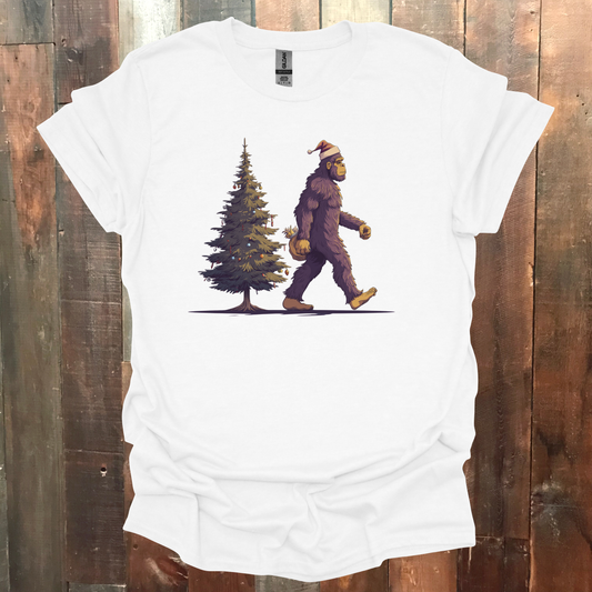Sasquatch Holiday T-Shirt
