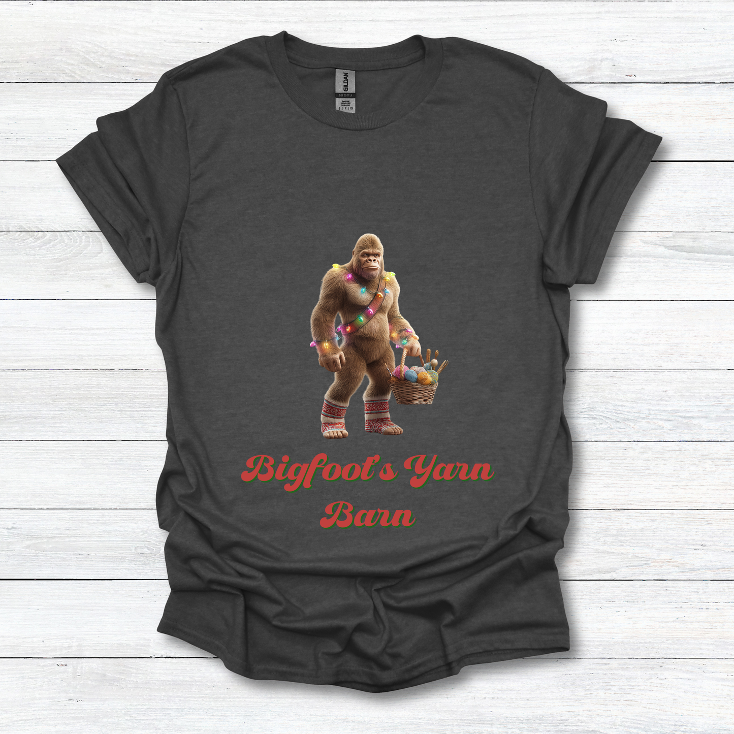Bigfoot’s Yarn Barn Graphic Tee