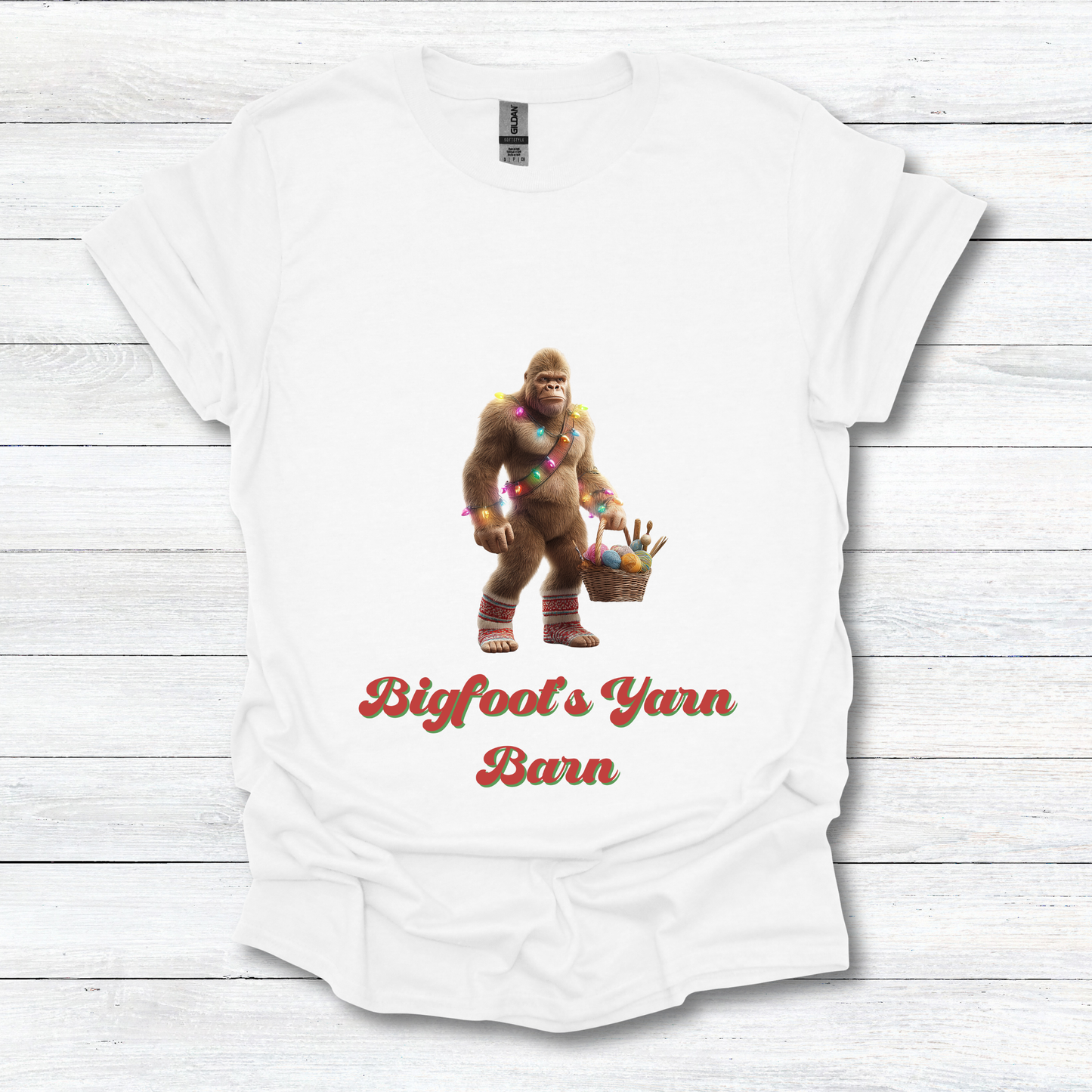 Bigfoot’s Yarn Barn Graphic Tee