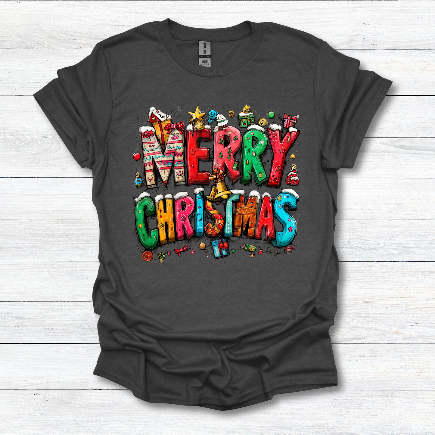 Merry Christmas Graphic T-Shirt