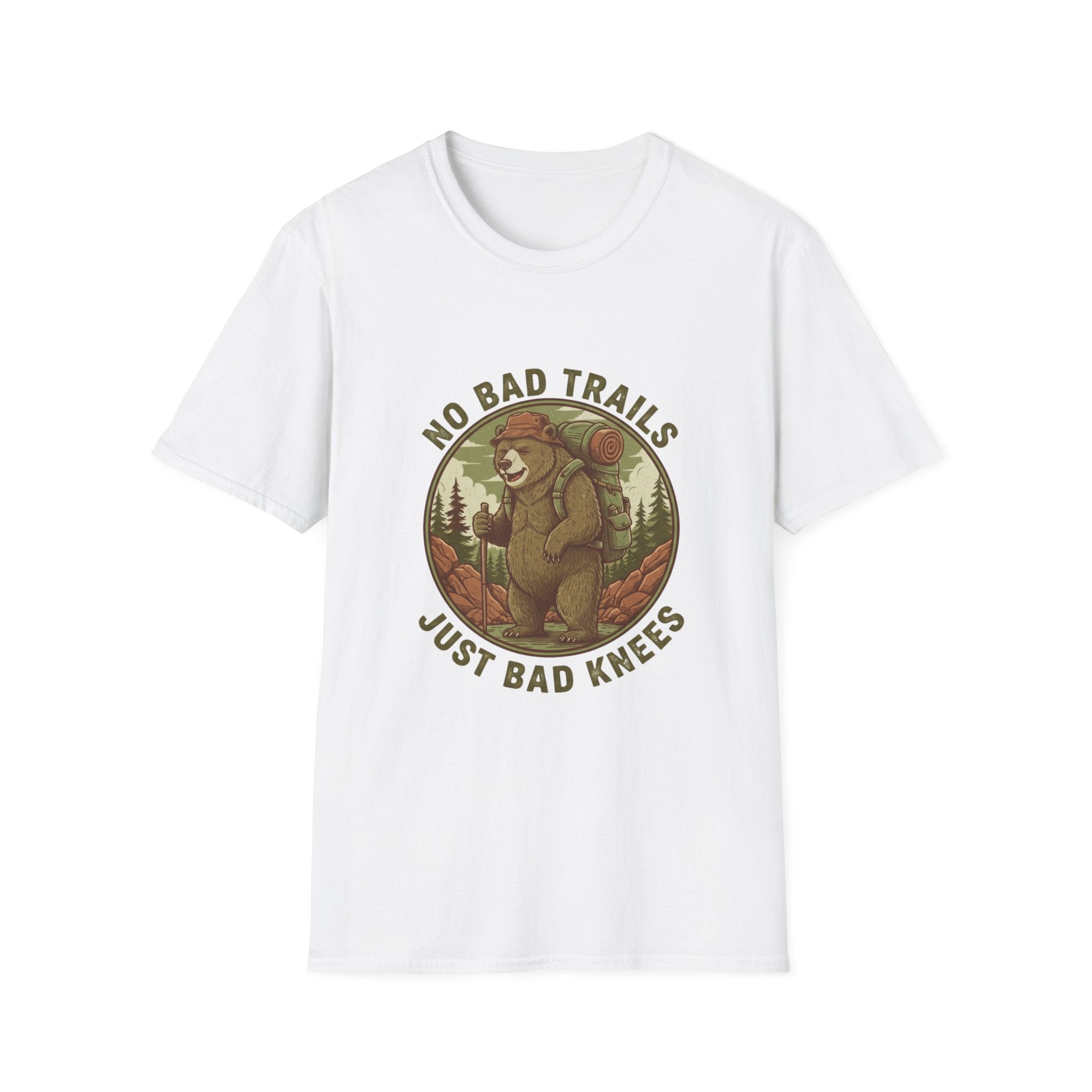 No Bad Trails Just Bad Knees Tee