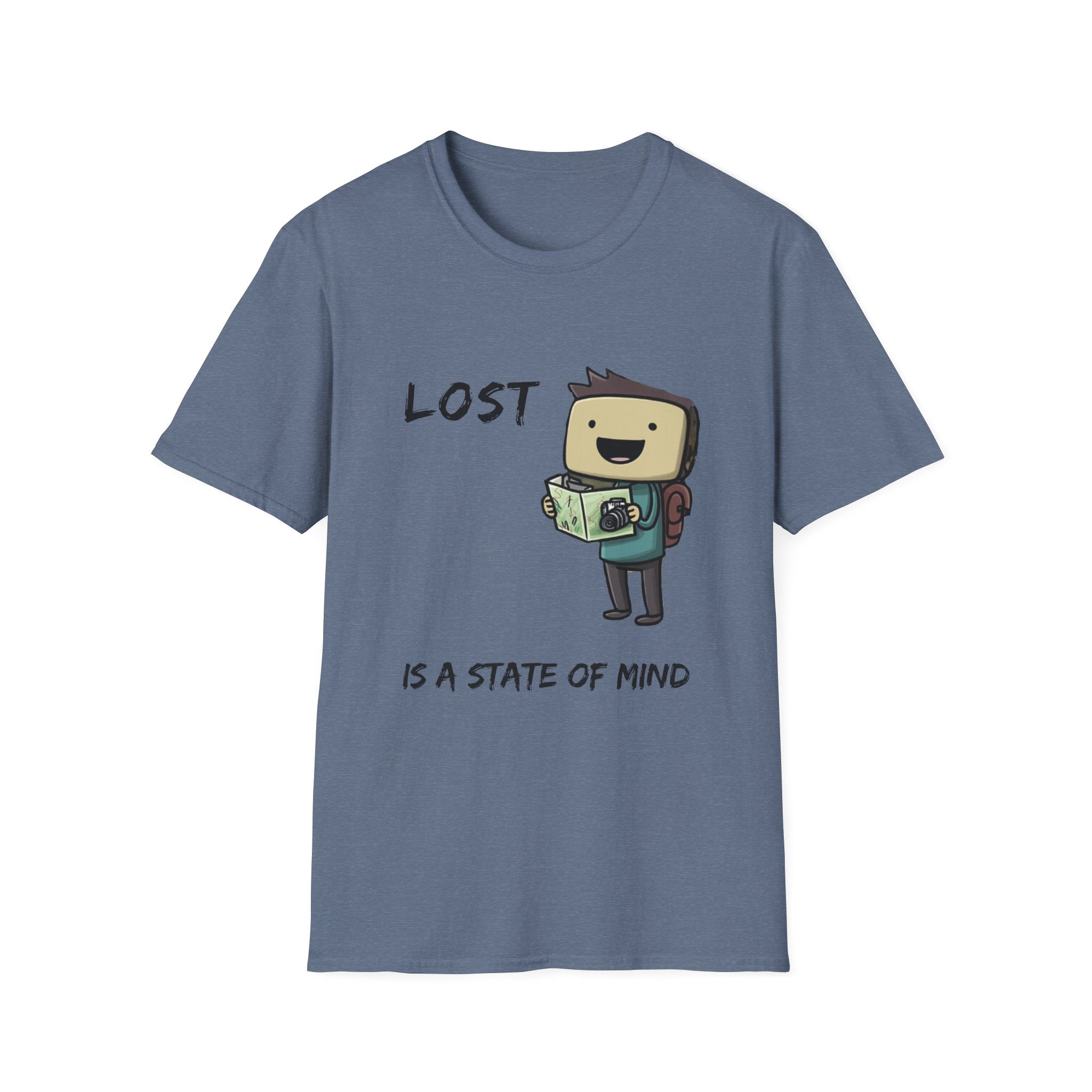 Lost Is A State Of Mind Cartoon Tee