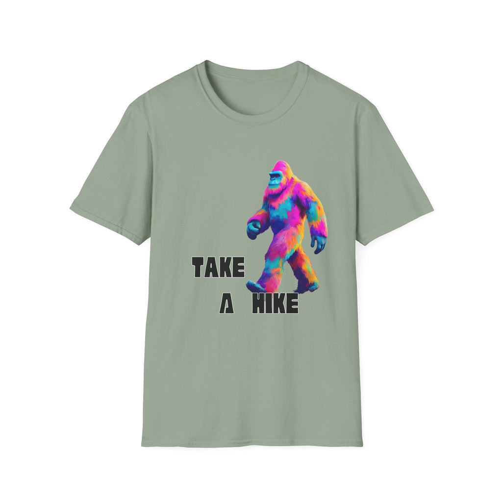 Take A Hike Neon Yeti Tee