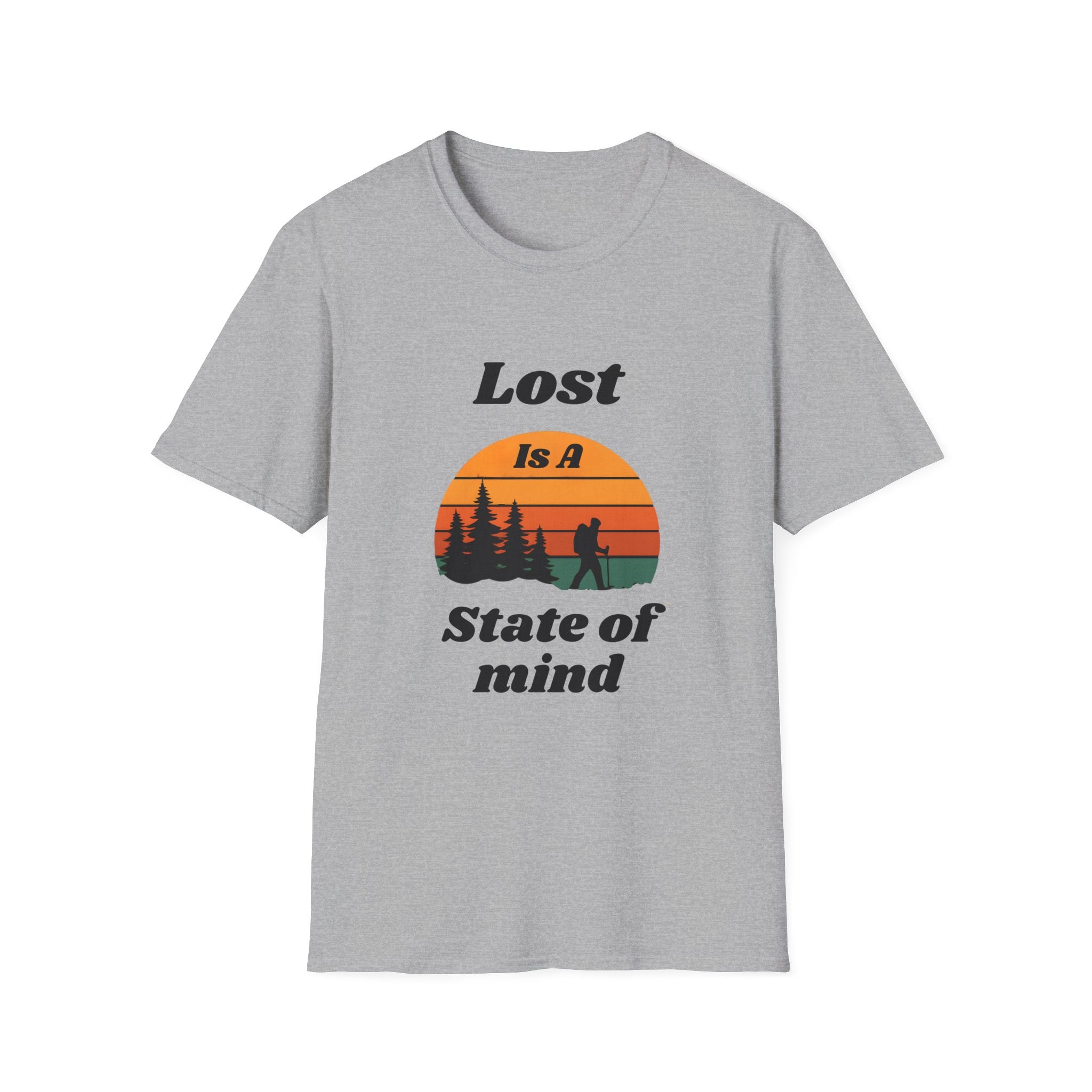 Lost Is A State Of Mind Retro Tee