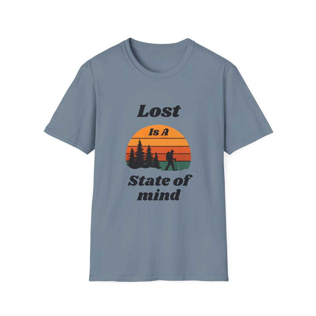 Lost Is A State Of Mind Retro Tee