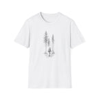 Hiker in Dark Forest T-Shirt