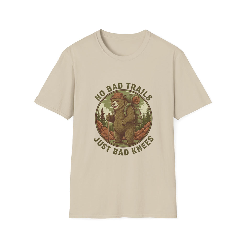 No Bad Trails Just Bad Knees Tee