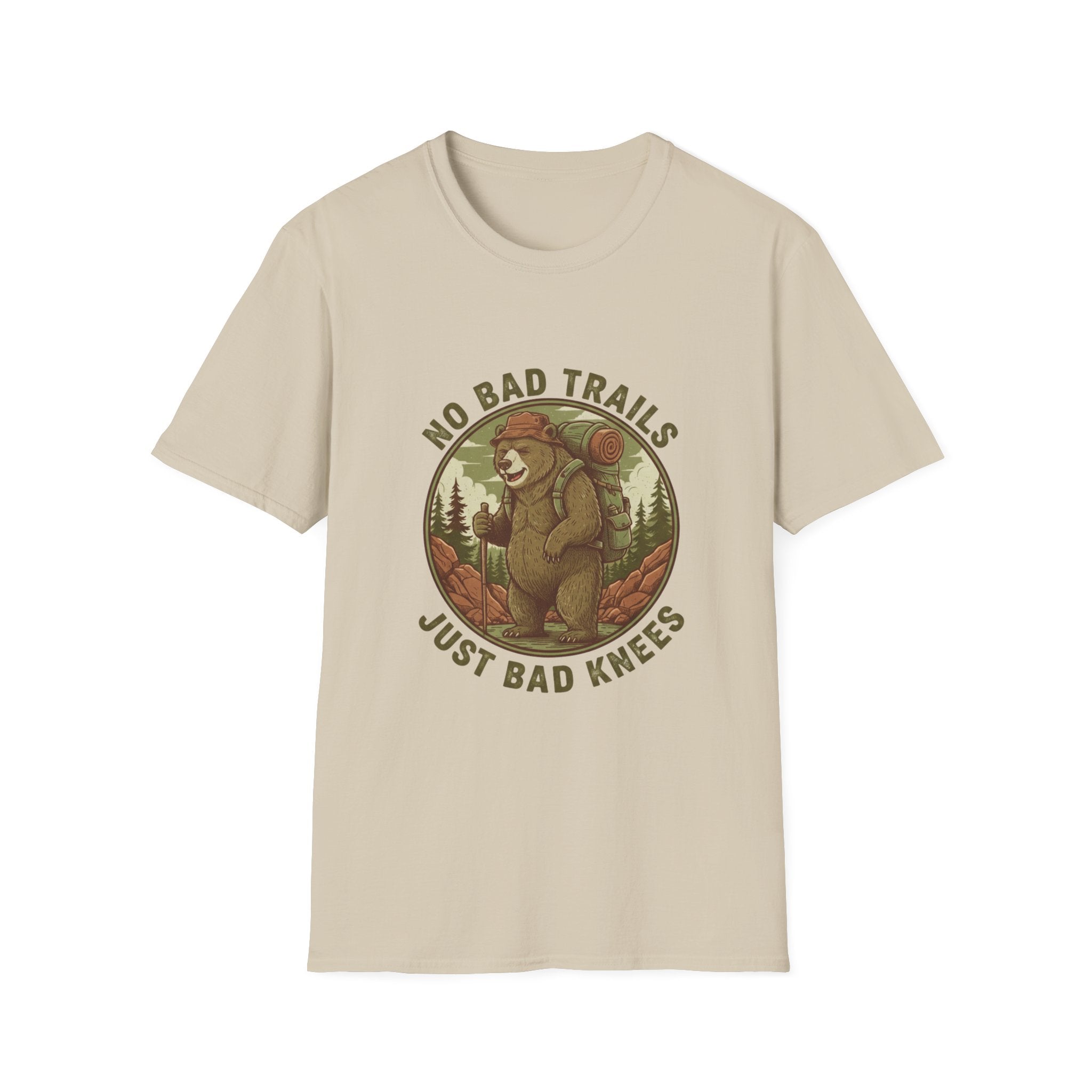 No Bad Trails Just Bad Knees Tee