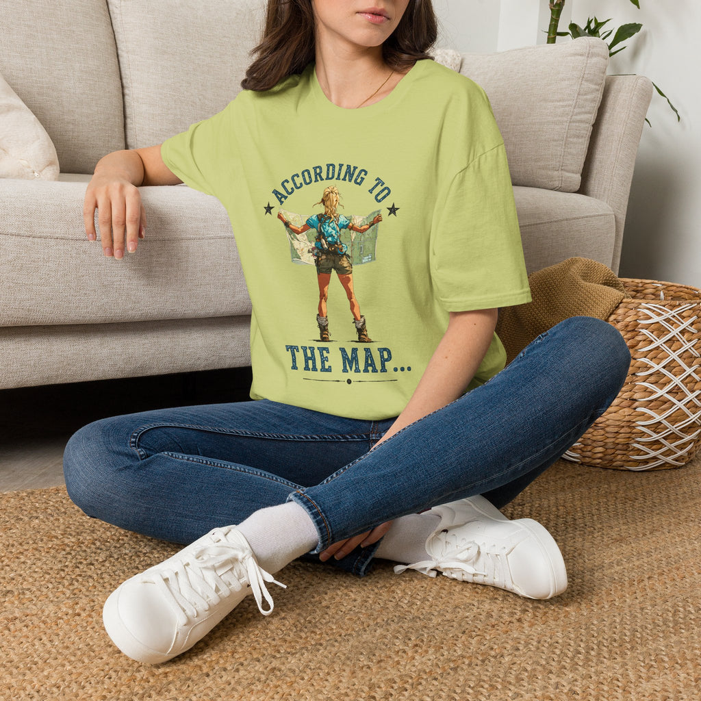 According To The Map T-Shirt