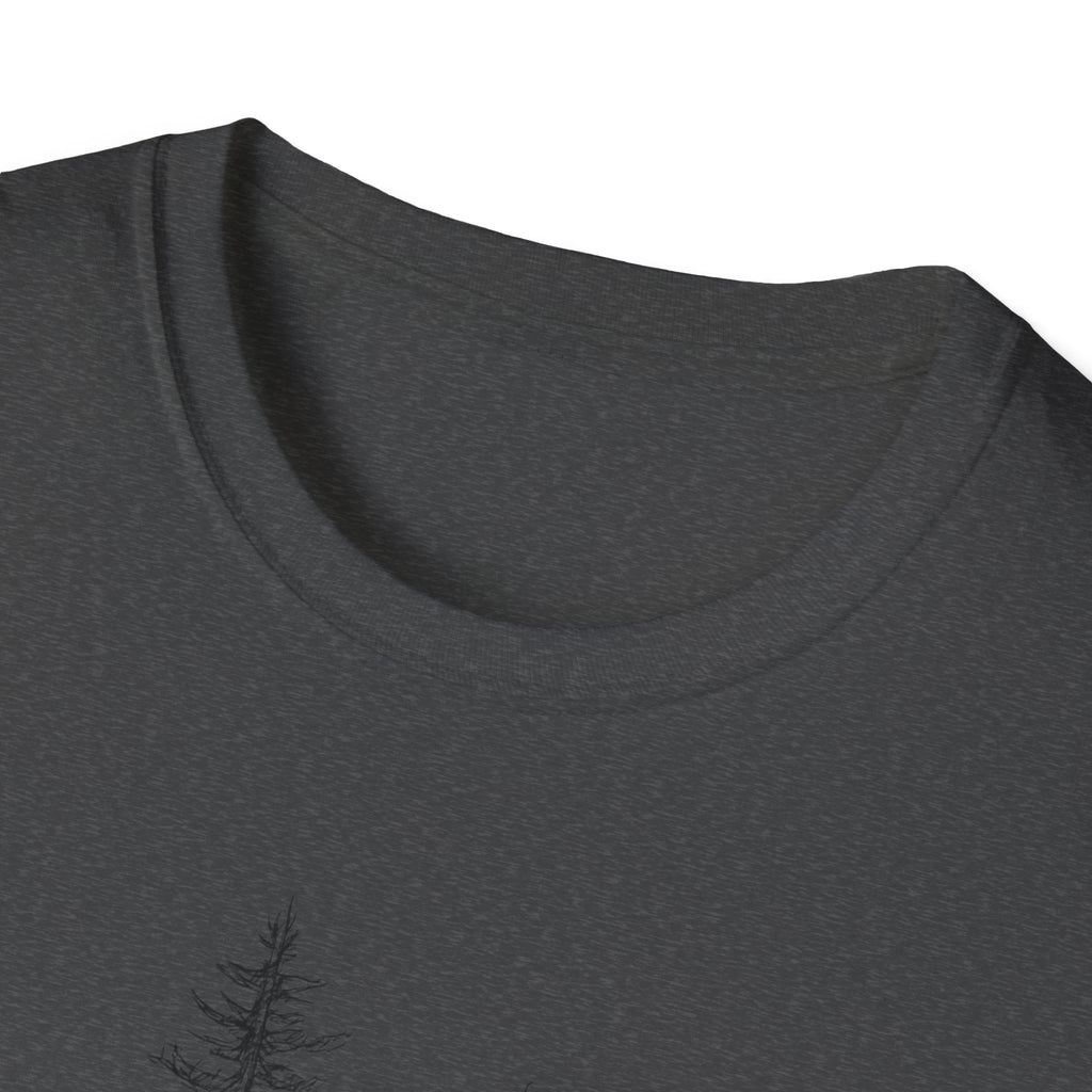 Hiker in Dark Forest T-Shirt