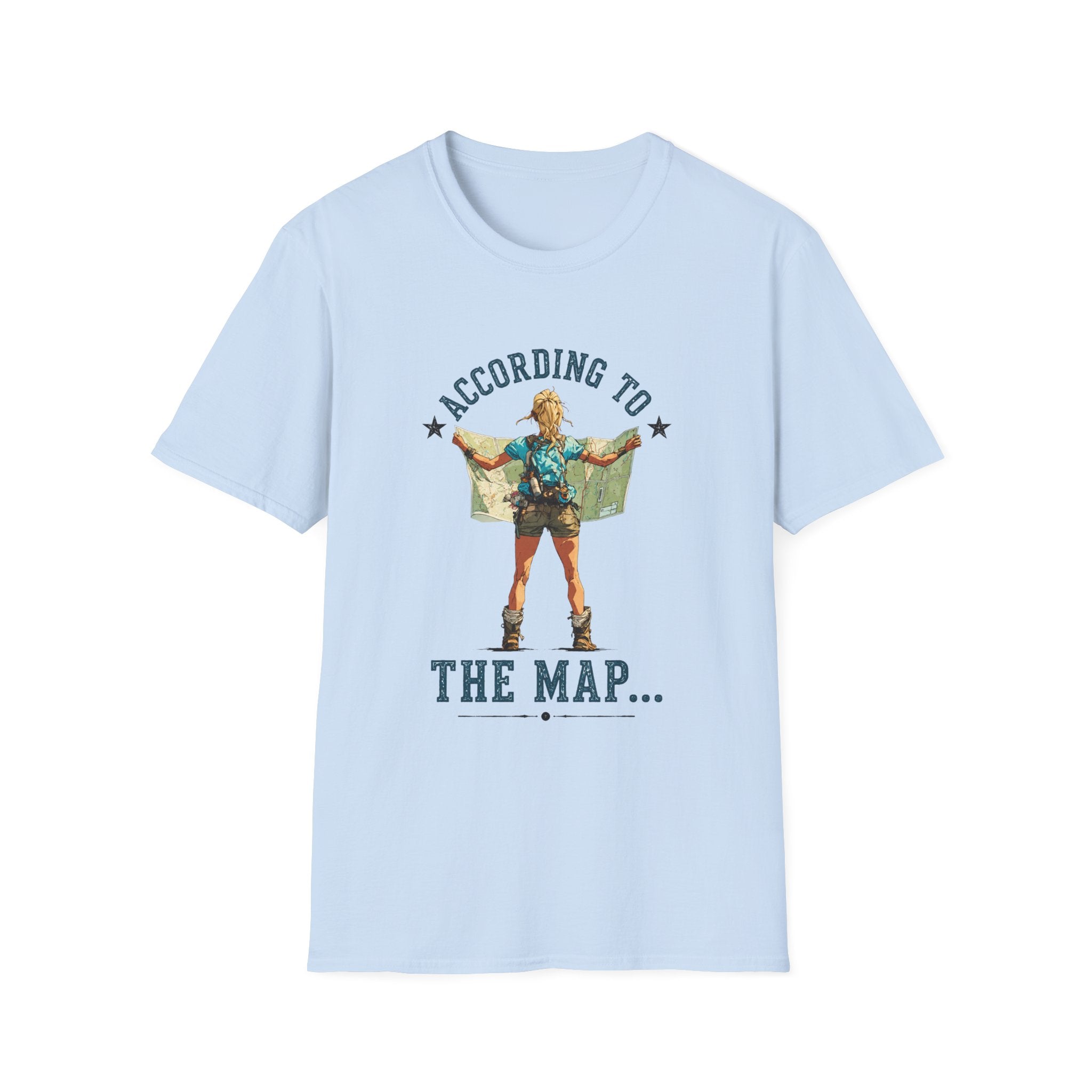 According To The Map T-Shirt
