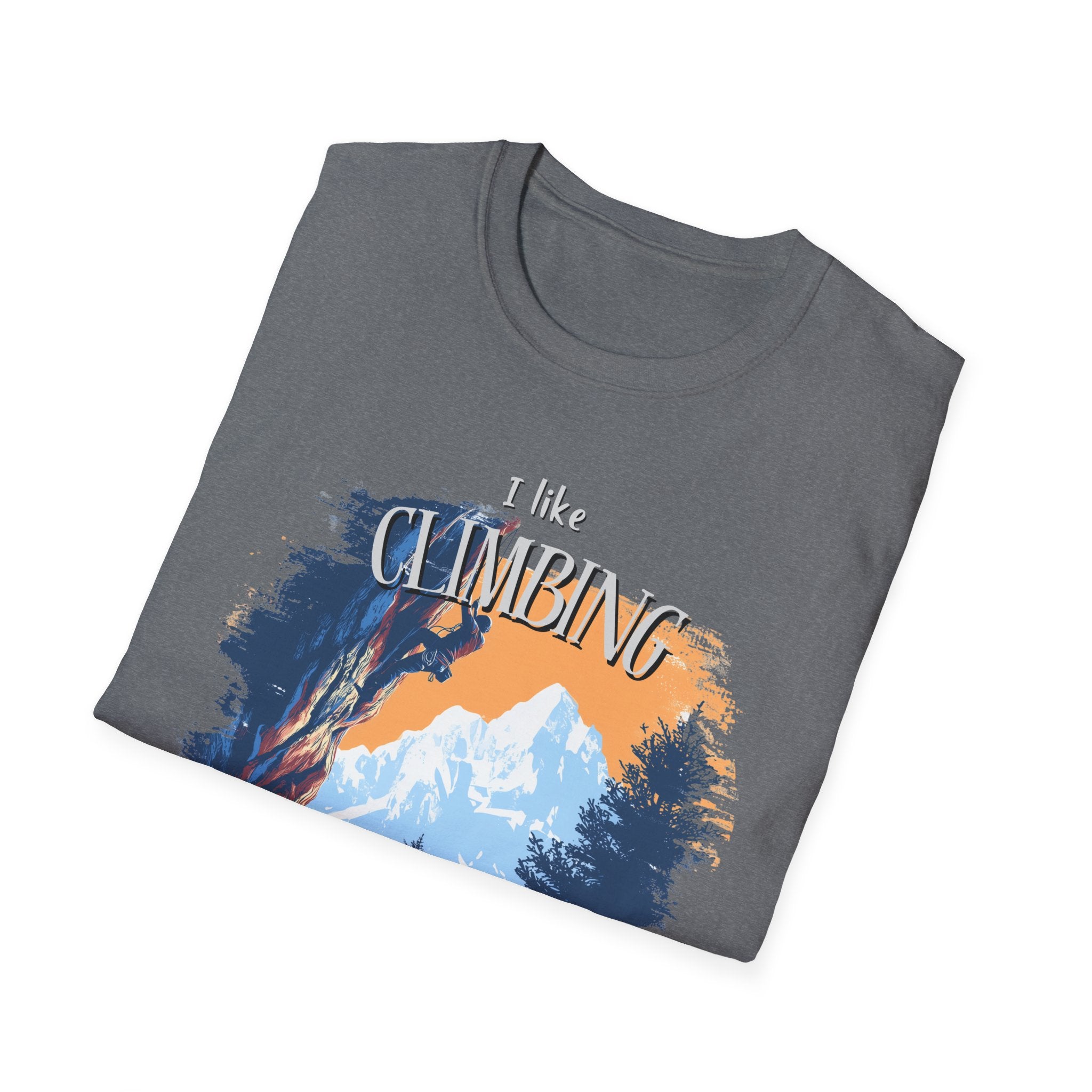 I Like Climbing (and Maybe 3 People) Tee