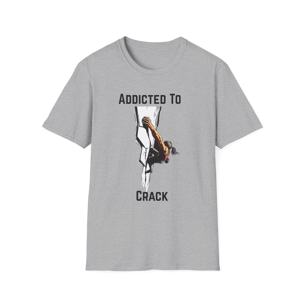 Addicted to crack woman climber