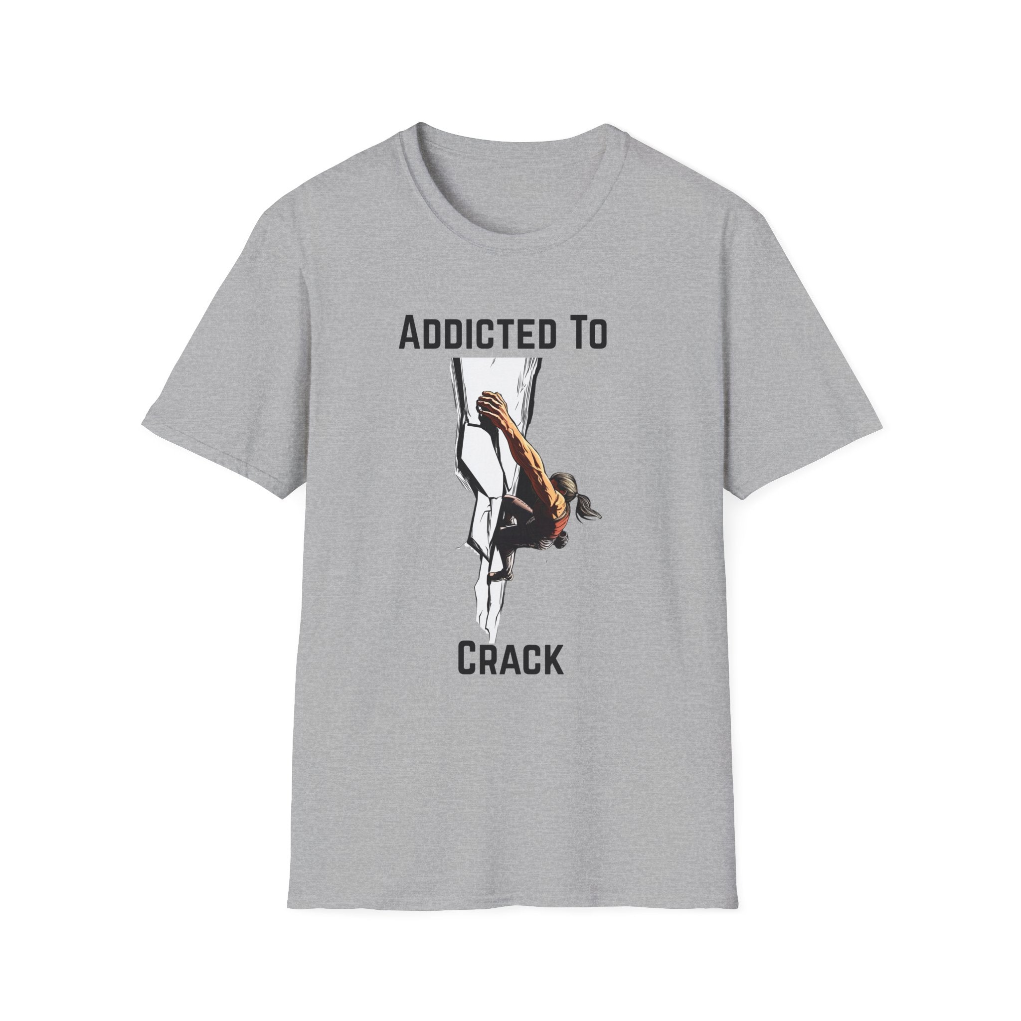 Addicted to crack woman climber