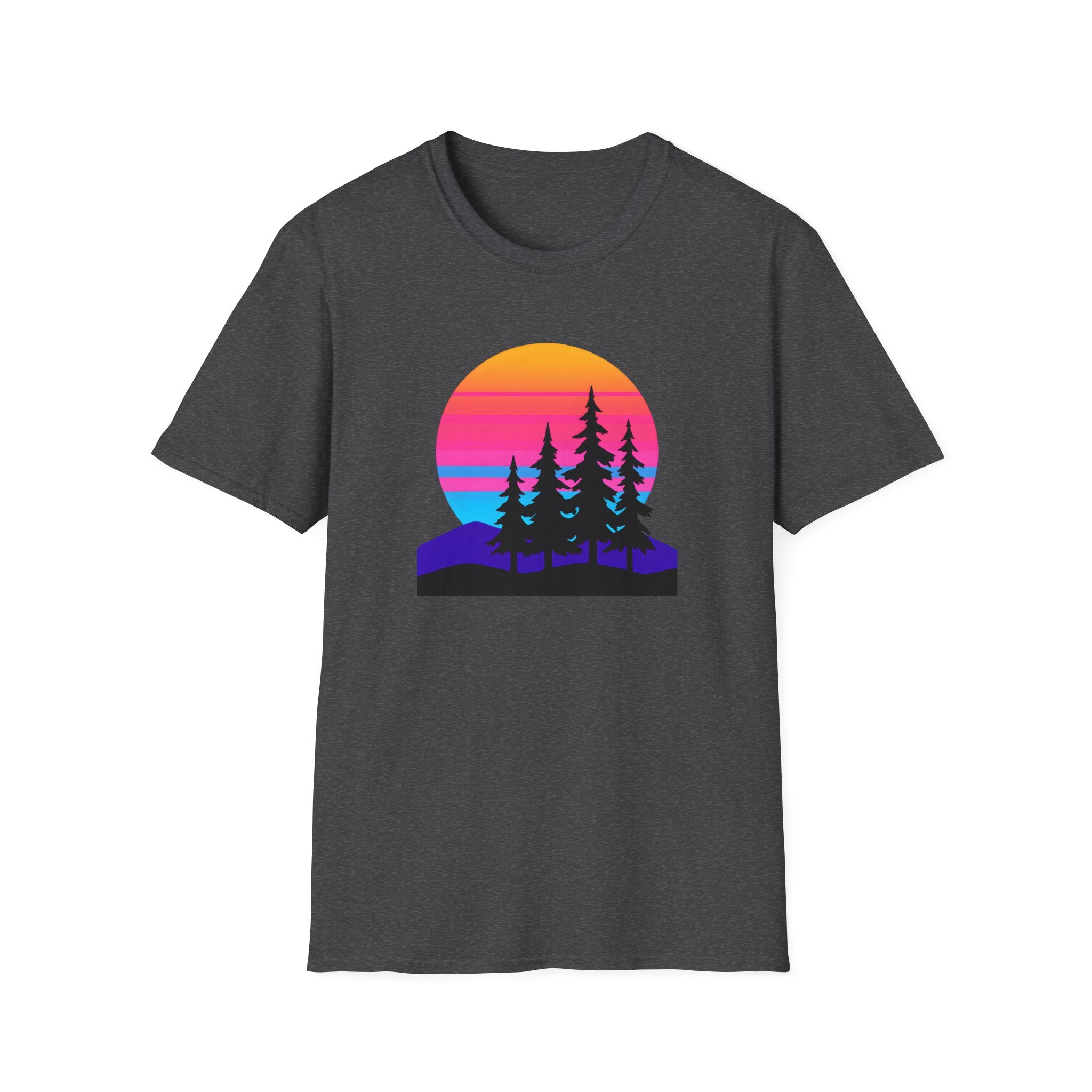 Sunset Pine Silhouettes T-Shirt