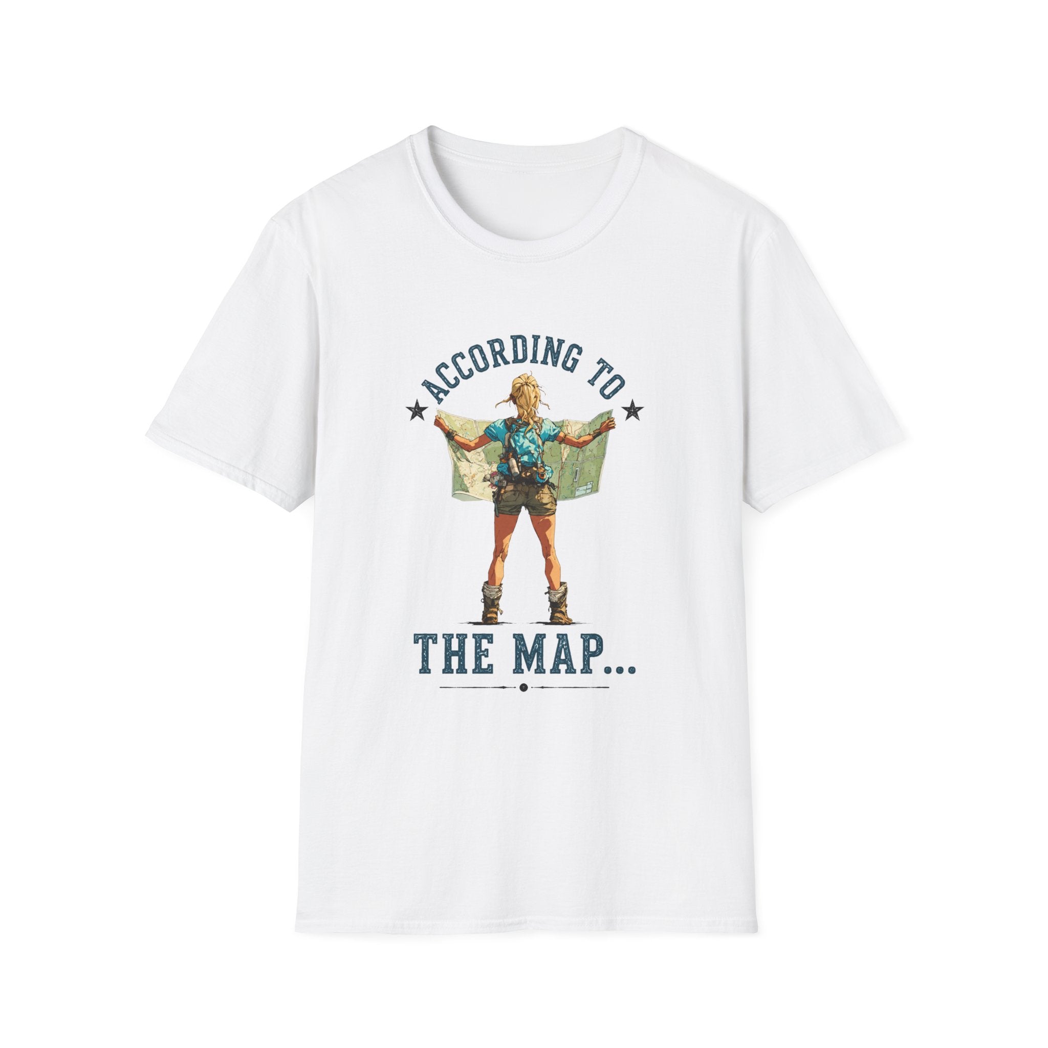According To The Map T-Shirt