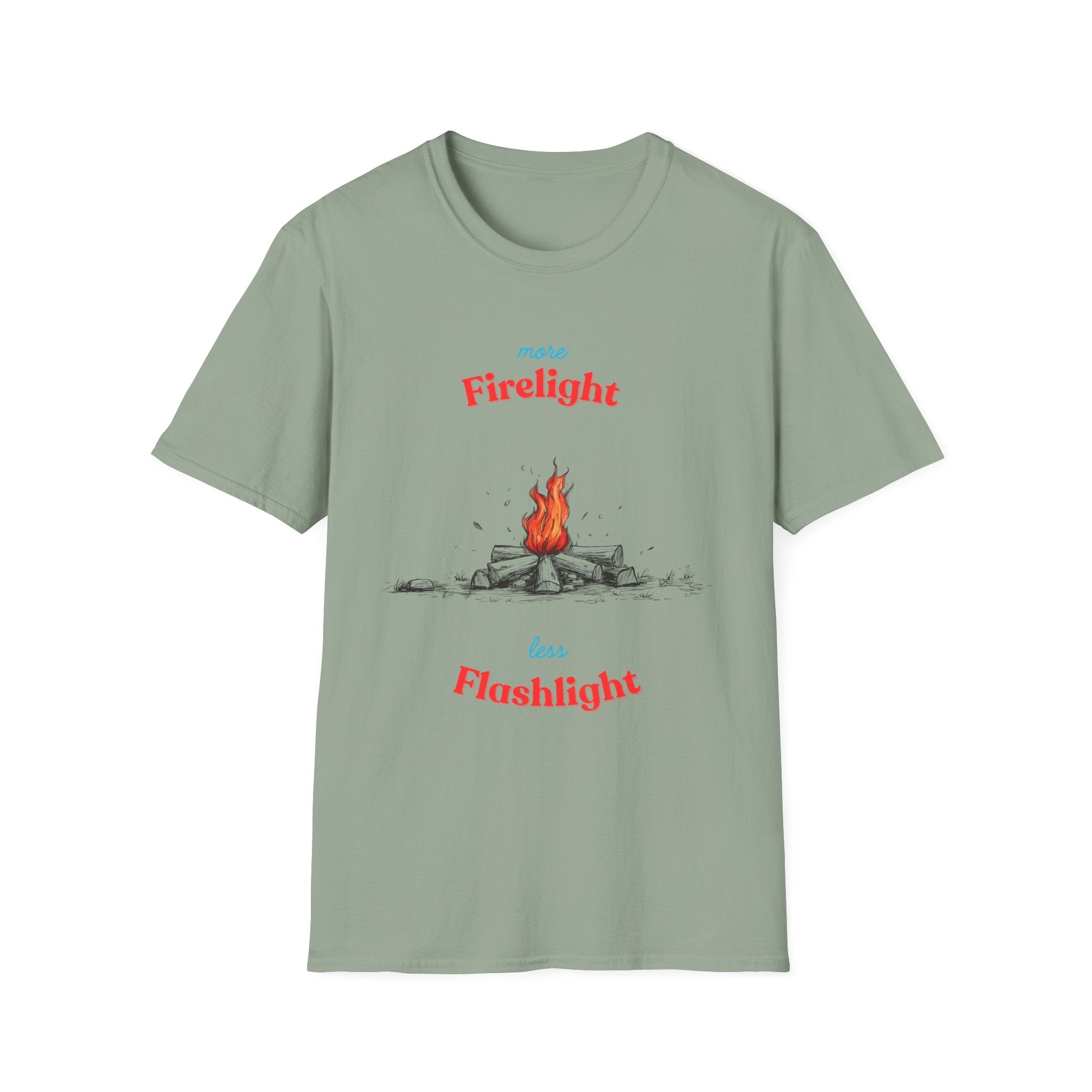 More Firelight Less Flashlight Tee