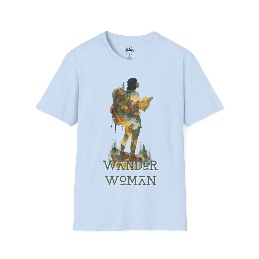 Wander Woman T-Shirt — Female Traveler Graphic Tee