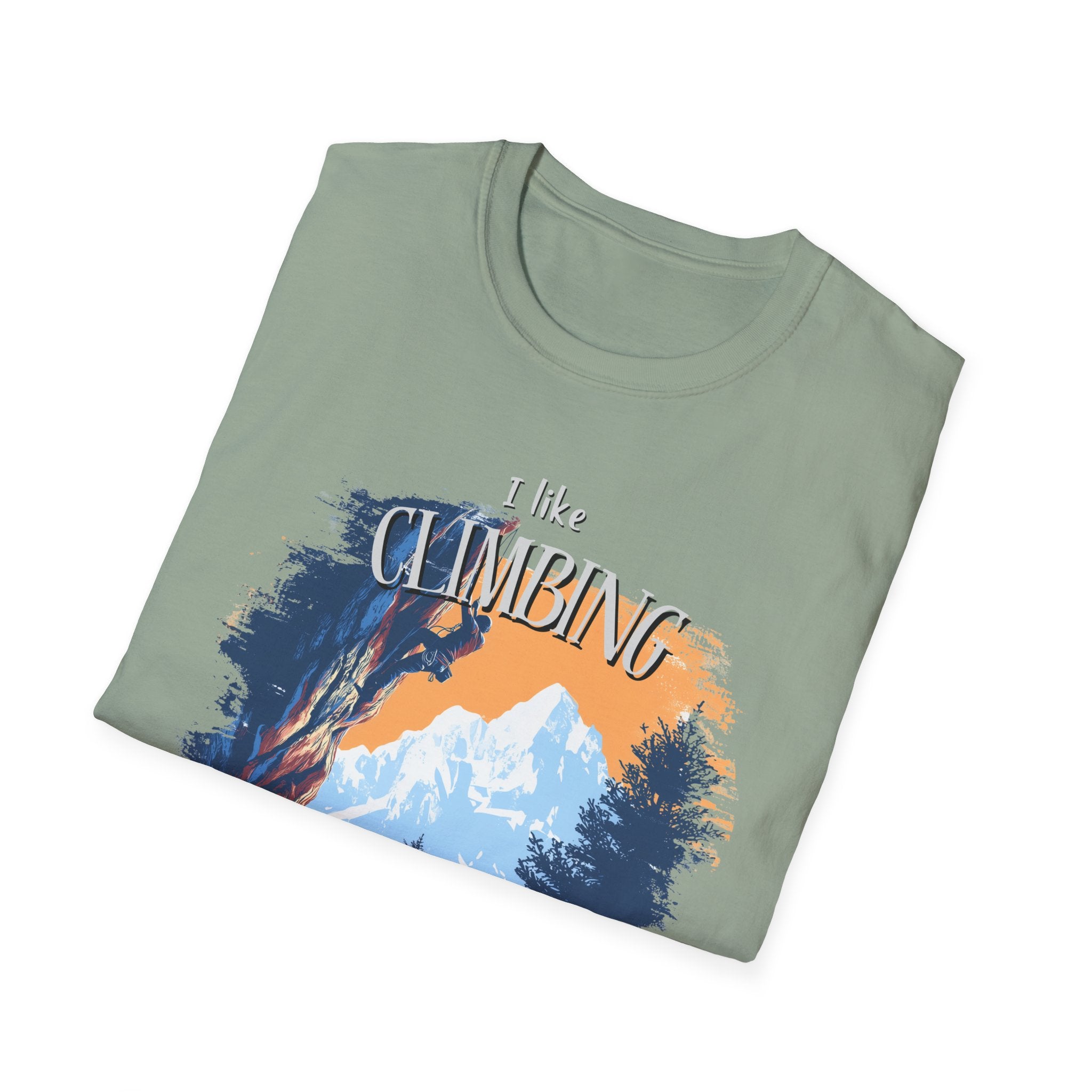 I Like Climbing (and Maybe 3 People) Tee