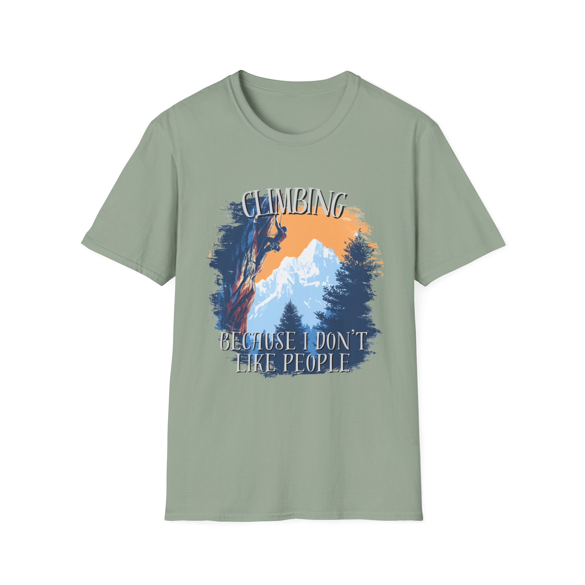 Climbing Because I Don’t Like People Tee